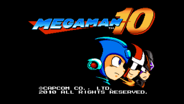 Mega Man 10 Title Screen
